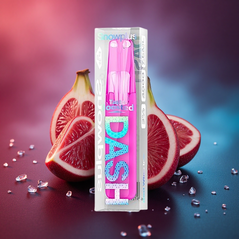Snowplus Dash 4000 Puffs Helado de Vino Tinto Cerámico 530mAh