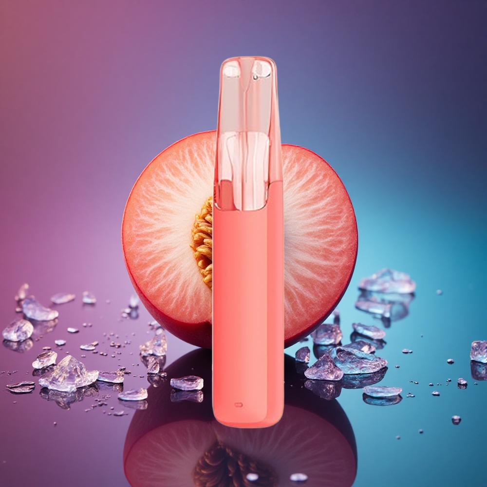 Snowplus Dash 4000 Puffs Melocotón Hielo Cerámico 530 mAh