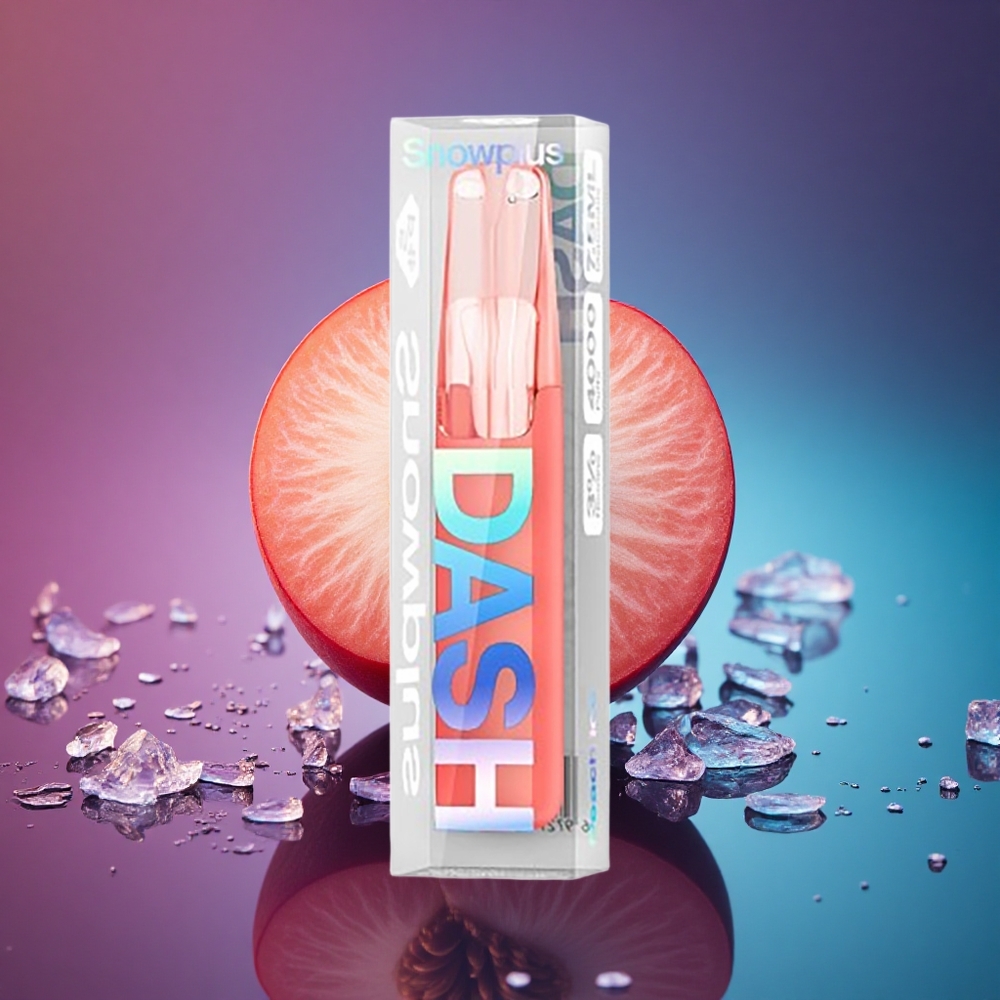 Snowplus Dash 4000 Puffs Melocotón Hielo Cerámico 530 mAh