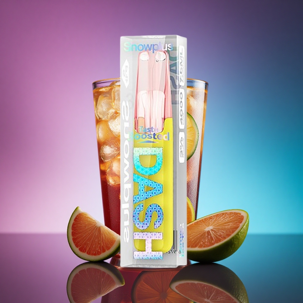 Snowplus Dash 4000 Puffs Té Helado de Limón con Cerámica y 530 mAh