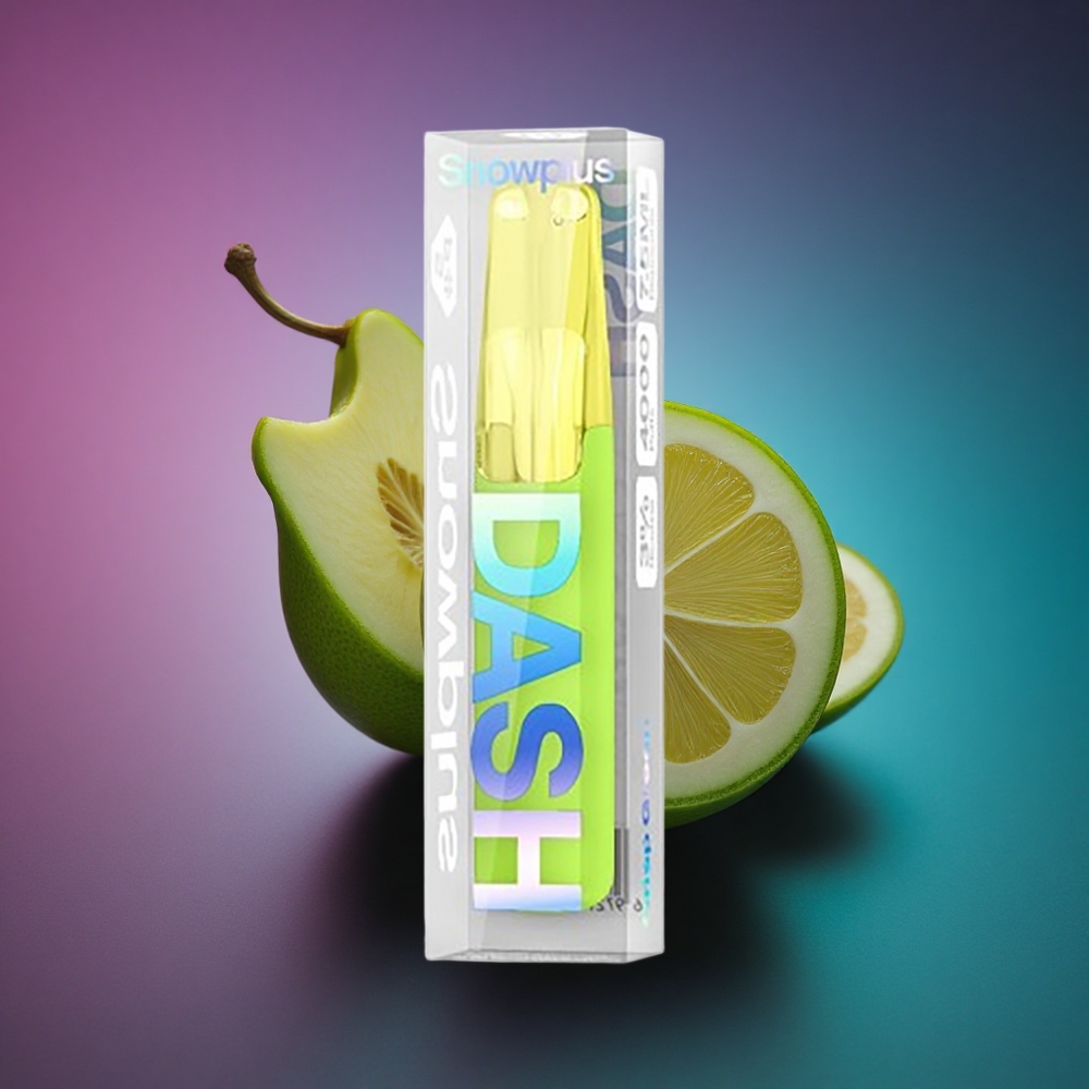 Snowplus Dash 4000 Puffs Verde Crujiente Cerámico 530mAh 7.5ml
