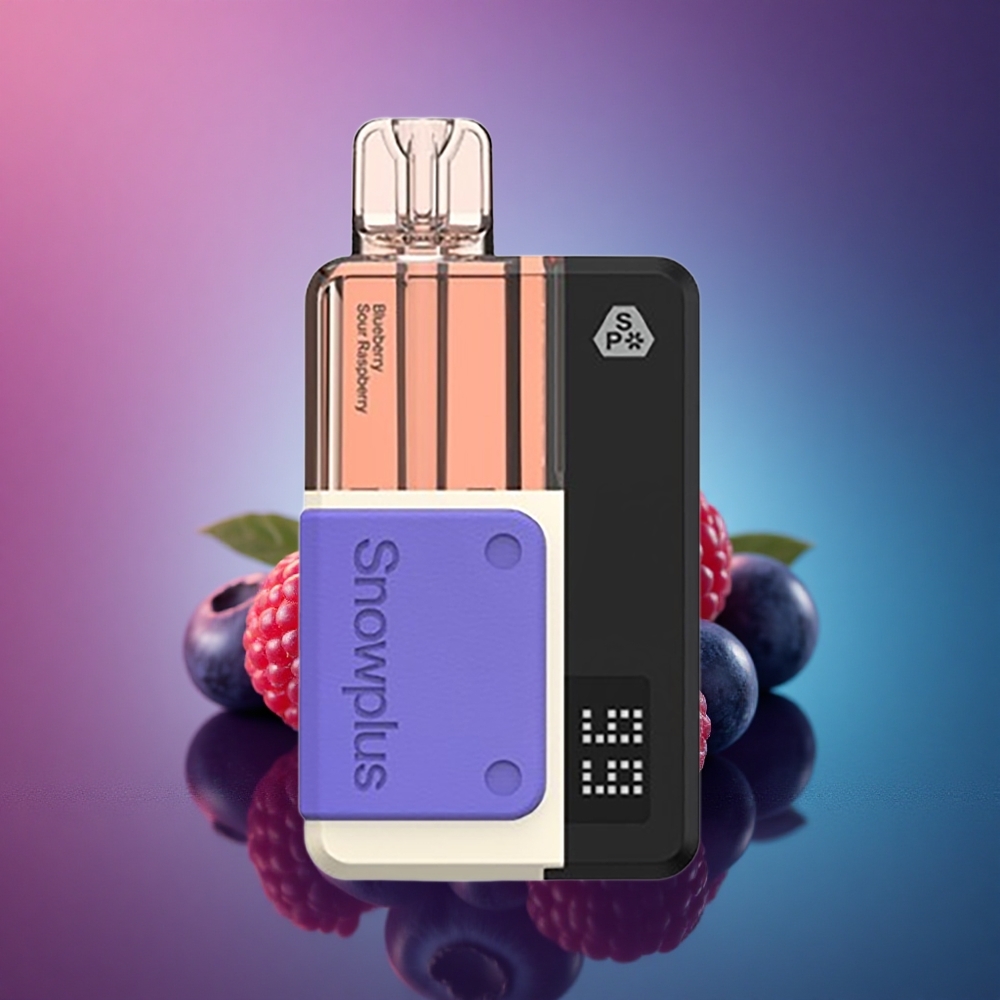 Snowplus Swift 5000 Puffs Arándano Agrio Frambuesa 2% Nicotina 1000 mAh Dual Mesh