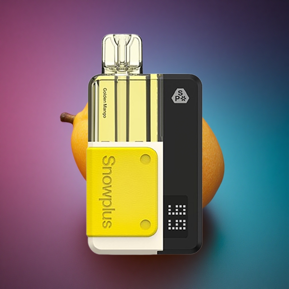 Snowplus Swift 5000 Puffs Mango Dorado Dual Mesh 2% Nicotina 1000 mAh