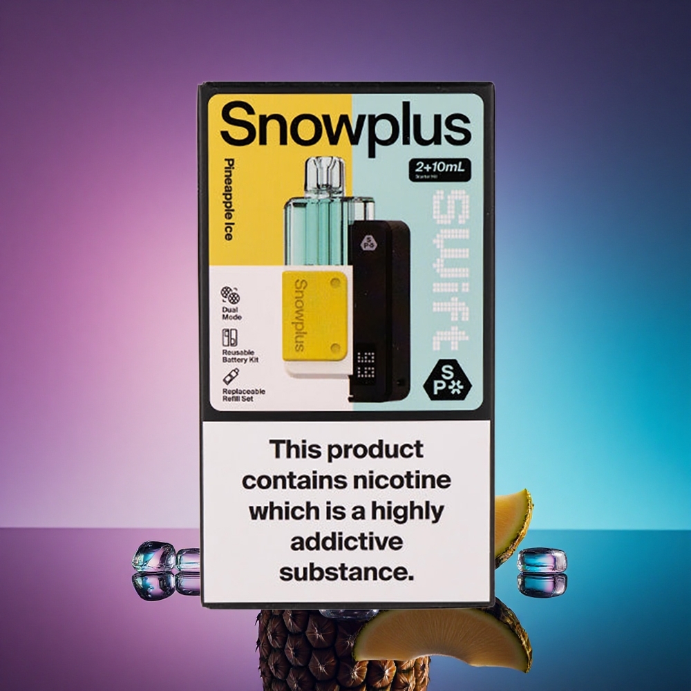 Snowplus Swift 5000 Puffs Piña Hielo Dual Mesh 1000 mAh