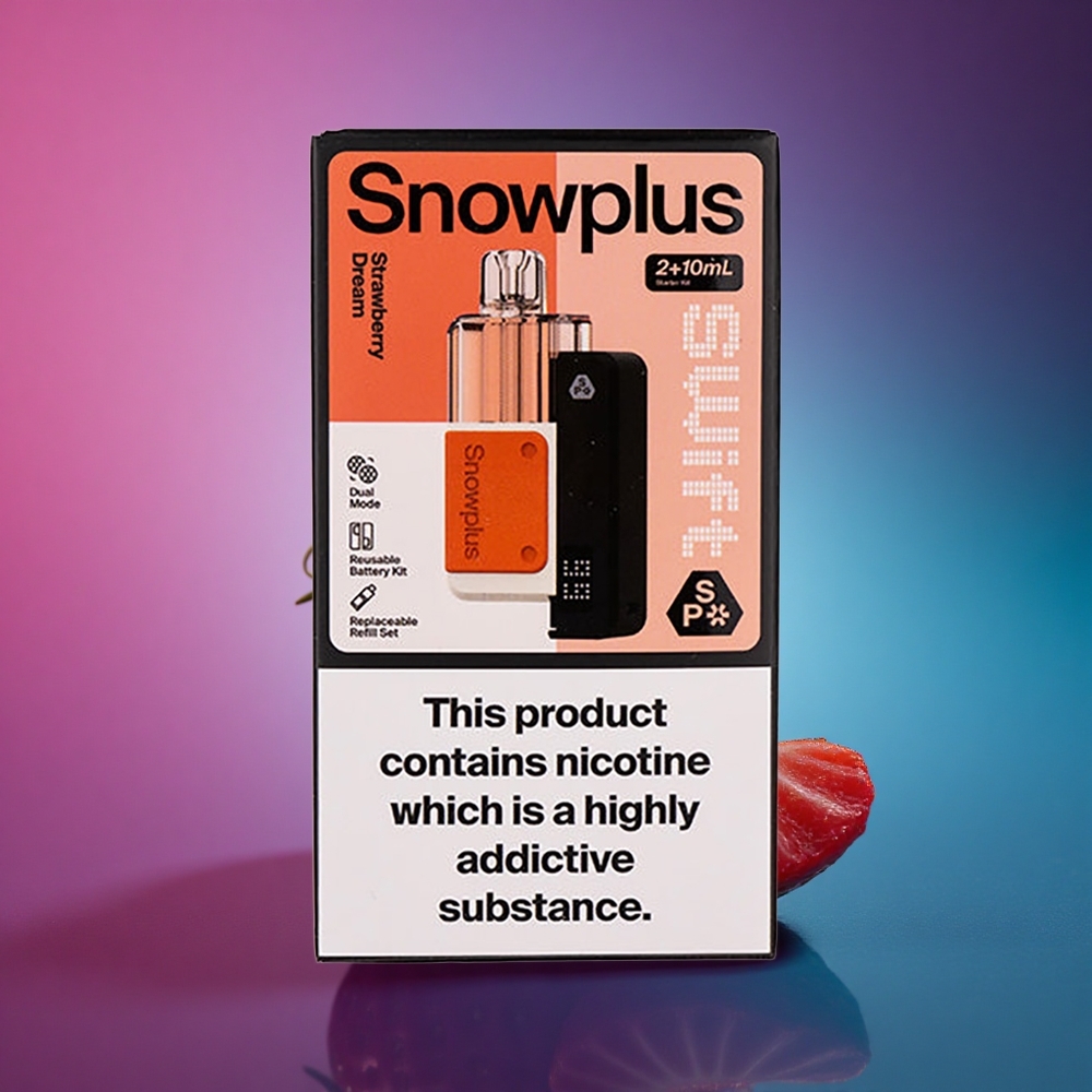 Snowplus Swift 5000 Puffs Sueño de Fresa Dual Mesh 1000 mAh