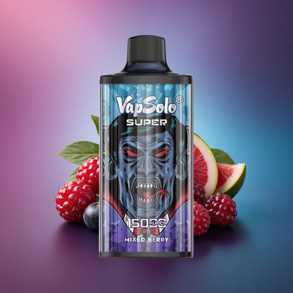 Vapsolo Super 15000 Puffs Bayas Mixtas 40ml 850mAh