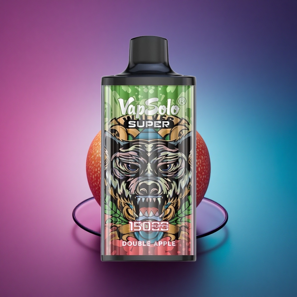 Vapsolo Super 15000 Puffs Doble Manzana 40ml 850mAh