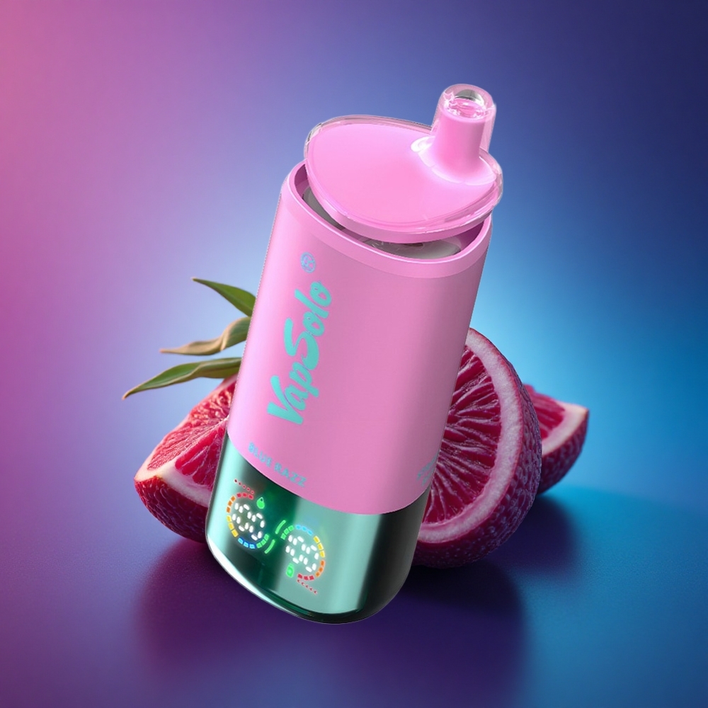 Vapsolo Triple 30000 Puffs Azul Frambuesa 40ml Tipo-C