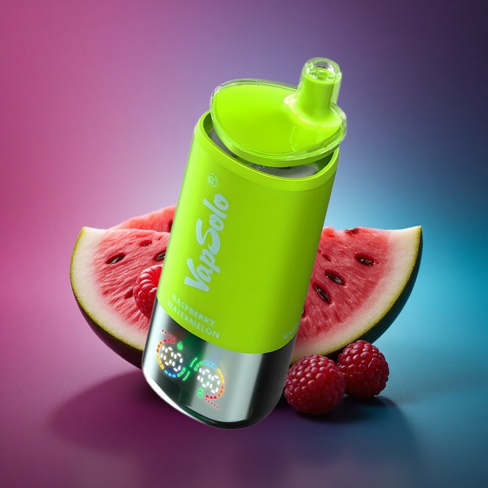 Vapsolo Triple 30000 Puffs Frambuesa Sandía 40ml Tipo-C