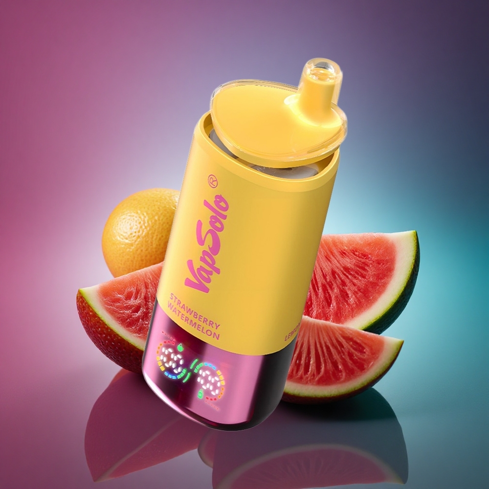 Vapsolo Triple 30000 Puffs Fresa Sandía & Melocotón Limón con 40ml de líquido y 20 mg/ml de nicotina