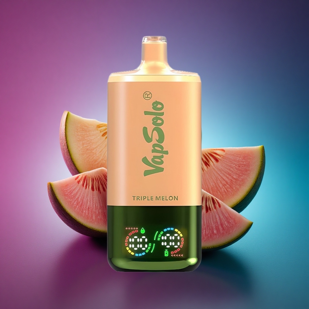 Vapsolo Triple 30000 Puffs Melón Triple 40ml Tipo-C 20mg Nicotina