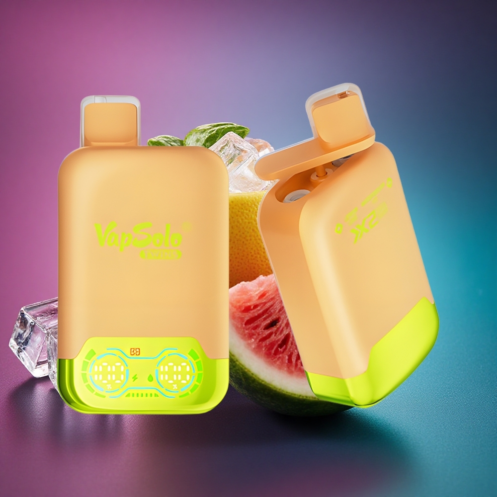 Vapsolo Twins 20000 Puffs Lima Limón & Sandía Helada con 40 ml de Líquido y Nicotina 20mg/ml