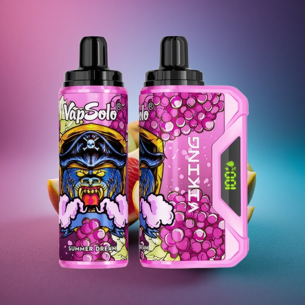 VapSolo VIKING 12000 Puffs Sueño de Verano 22ml 20mg Nicotina