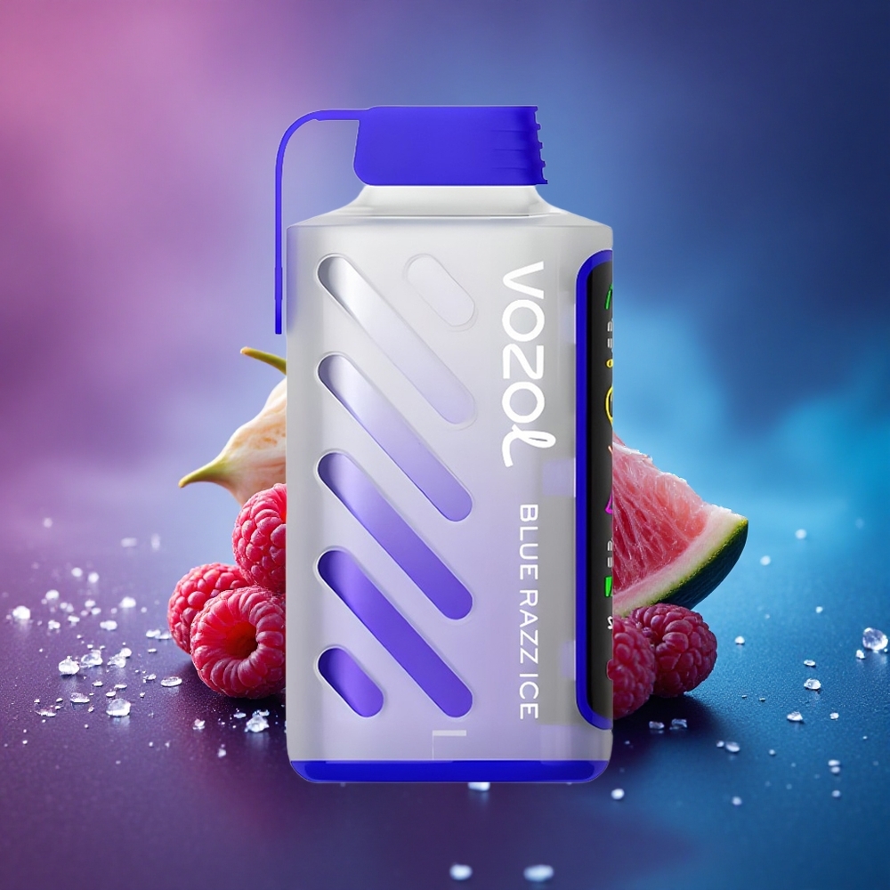 VOZOL Gear Power 20000 Puffs Azul Frambuesa Hielo con Pantalla Completa y 20mL VOZOL Gear Power 20000 Puffs Azul Frambuesa Hielo con Pantalla Completa y 20mL