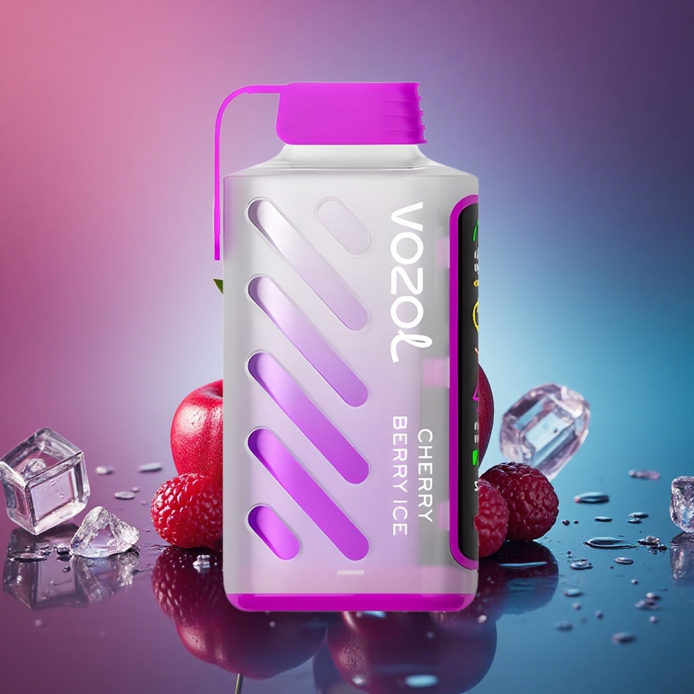 VOZOL Gear Power 20000 Puffs Cereza y Baya Helada con Dual Mesh y 20mL VOZOL Gear Power 20000 Puffs Cereza y Baya Helada con Dual Mesh y 20mL