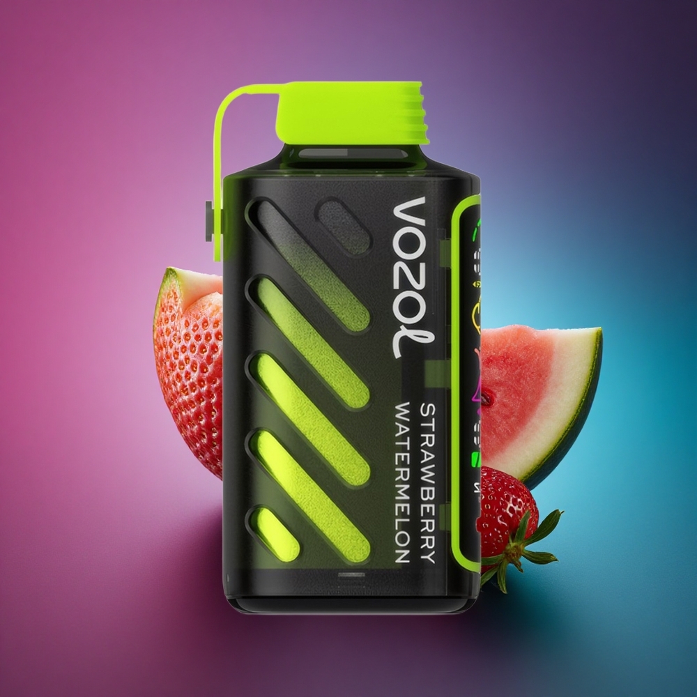 VOZOL Gear Power 20000 Puffs Fresa Sandía Dual Mesh Pantalla Completa 20mL Nicotina 5% VOZOL Gear Power 20000 Puffs Fresa Sandía Dual Mesh Pantalla Completa 20mL Nicotina 5%