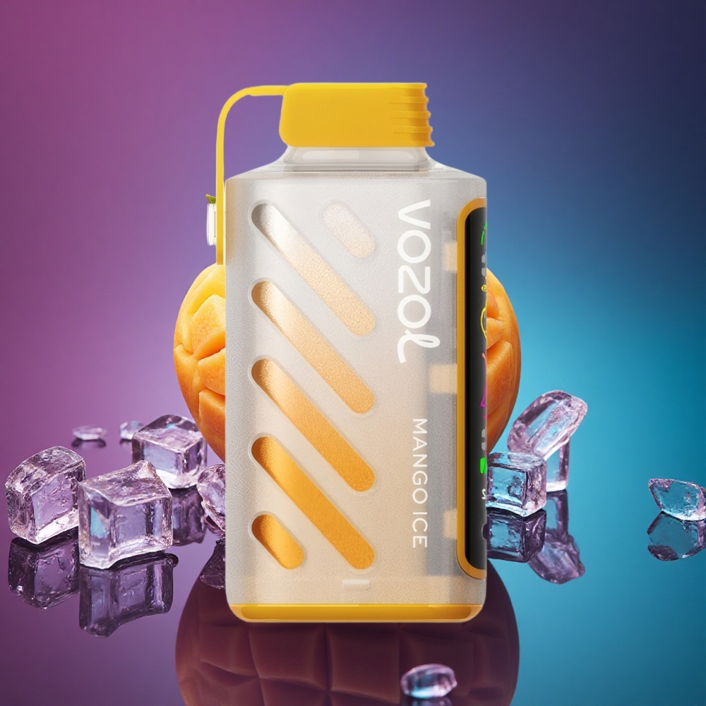 VOZOL Gear Power 20000 Puffs Mango Hielo con Dual Mesh Coil y 20mL VOZOL Gear Power 20000 Puffs Mango Hielo con Dual Mesh Coil y 20mL