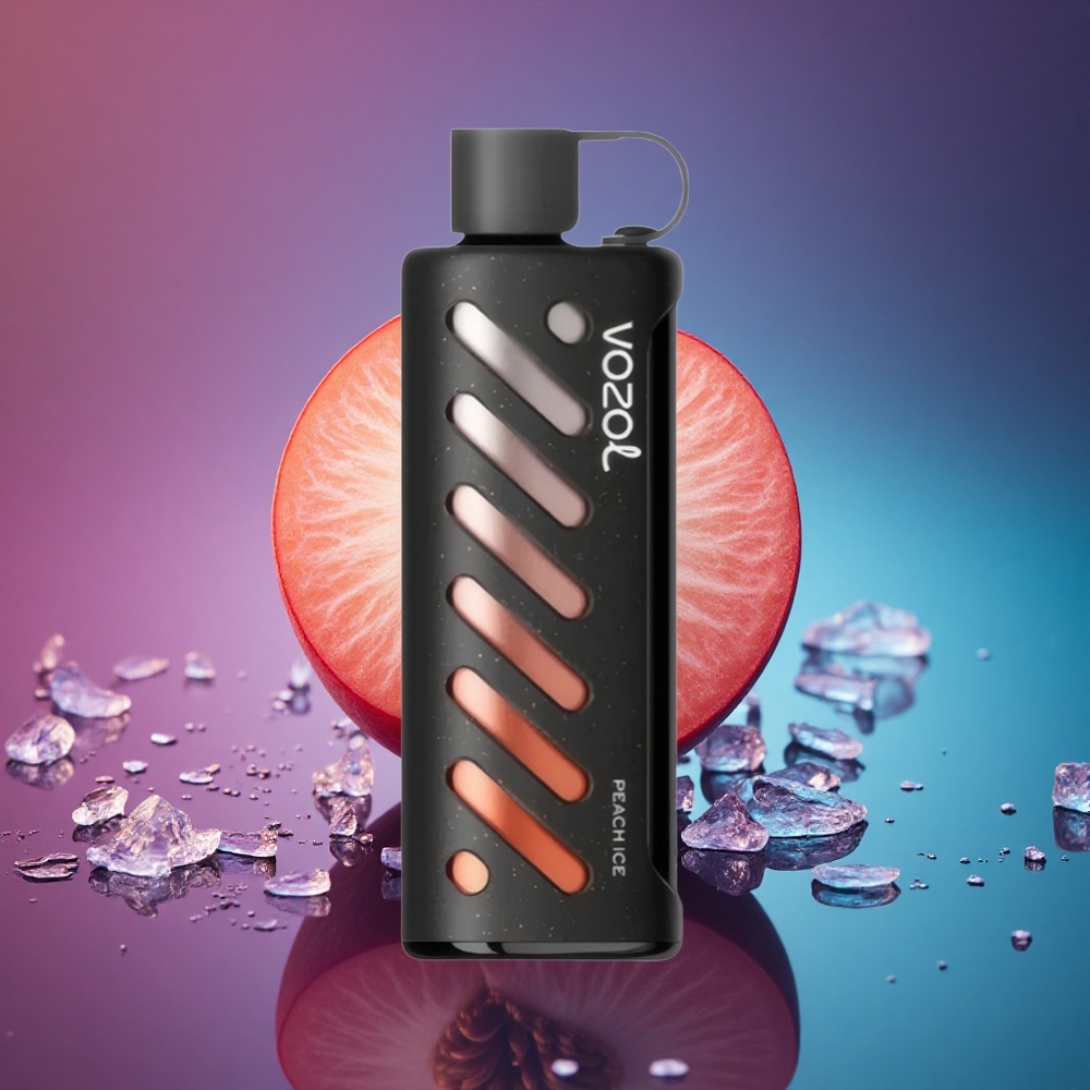 VOZOL Gear Shisha 25000 Puffs Melocotón Helado con 5mg/ml de nicotina y 1000mAh VOZOL Gear Shisha 25000 Puffs Melocotón Helado con 5mg/ml de nicotina y 1000mAh