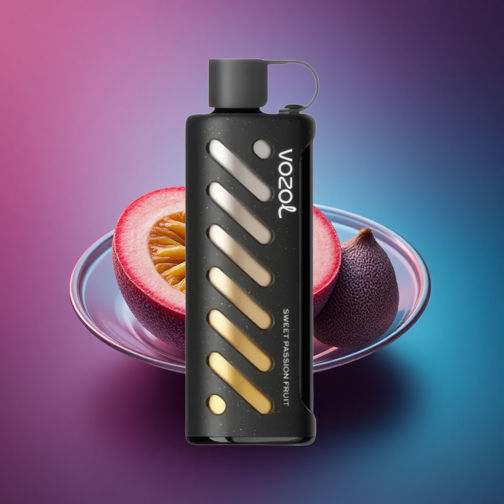 VOZOL Gear Shisha 25000 Puffs Pasión Frutal Dulce con Sabor Intenso y 5mg/ml de Nicotina