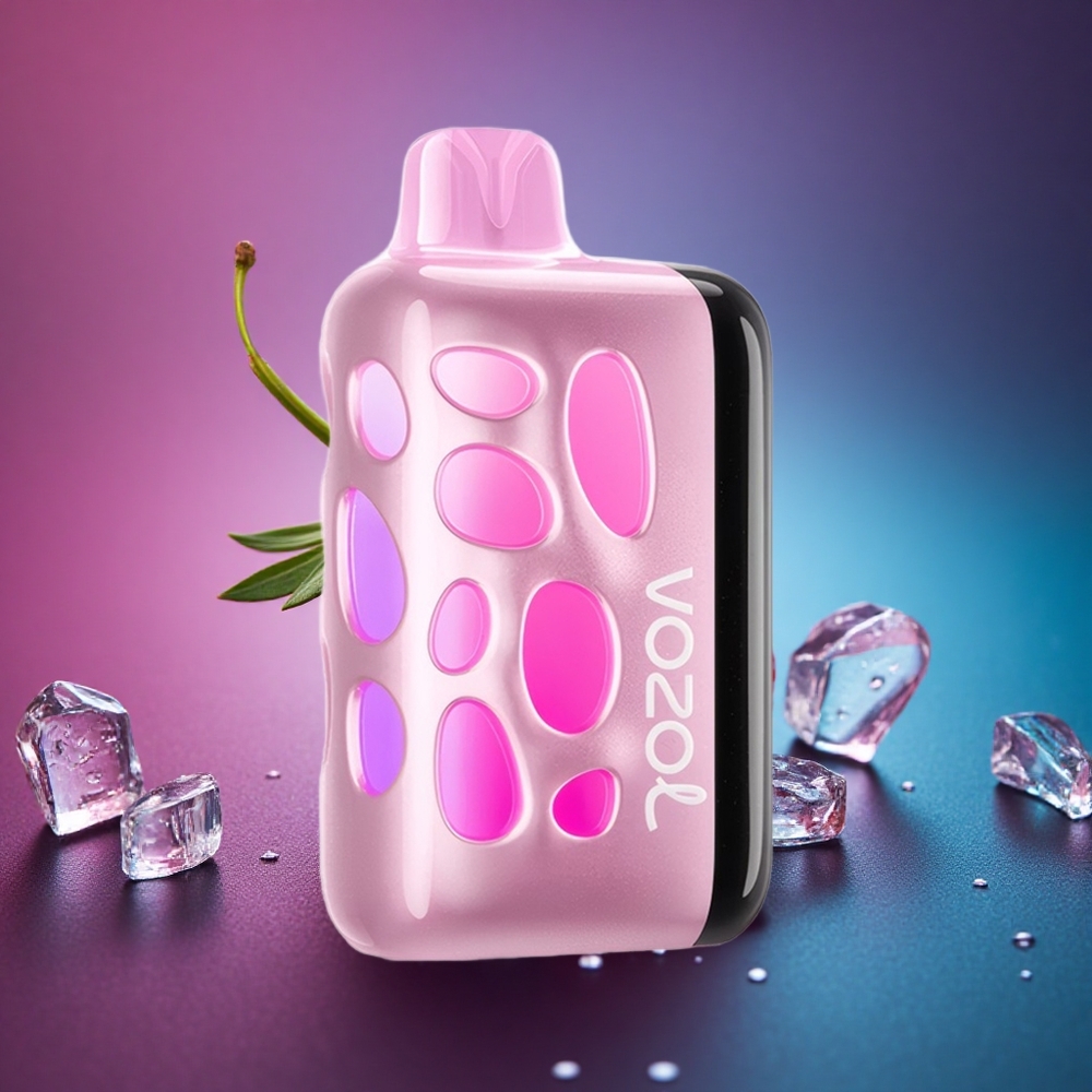 VOZOL RAVE 40000 Puffs Fresa Hielo Resplandor Vibrante 1000mAh