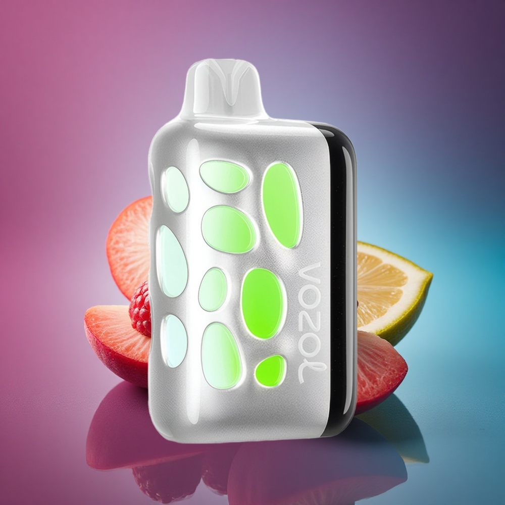 VOZOL RAVE 40000 Puffs Melocotón Frambuesa Limonada con 20mg/ml Nicotina y 1000mAh