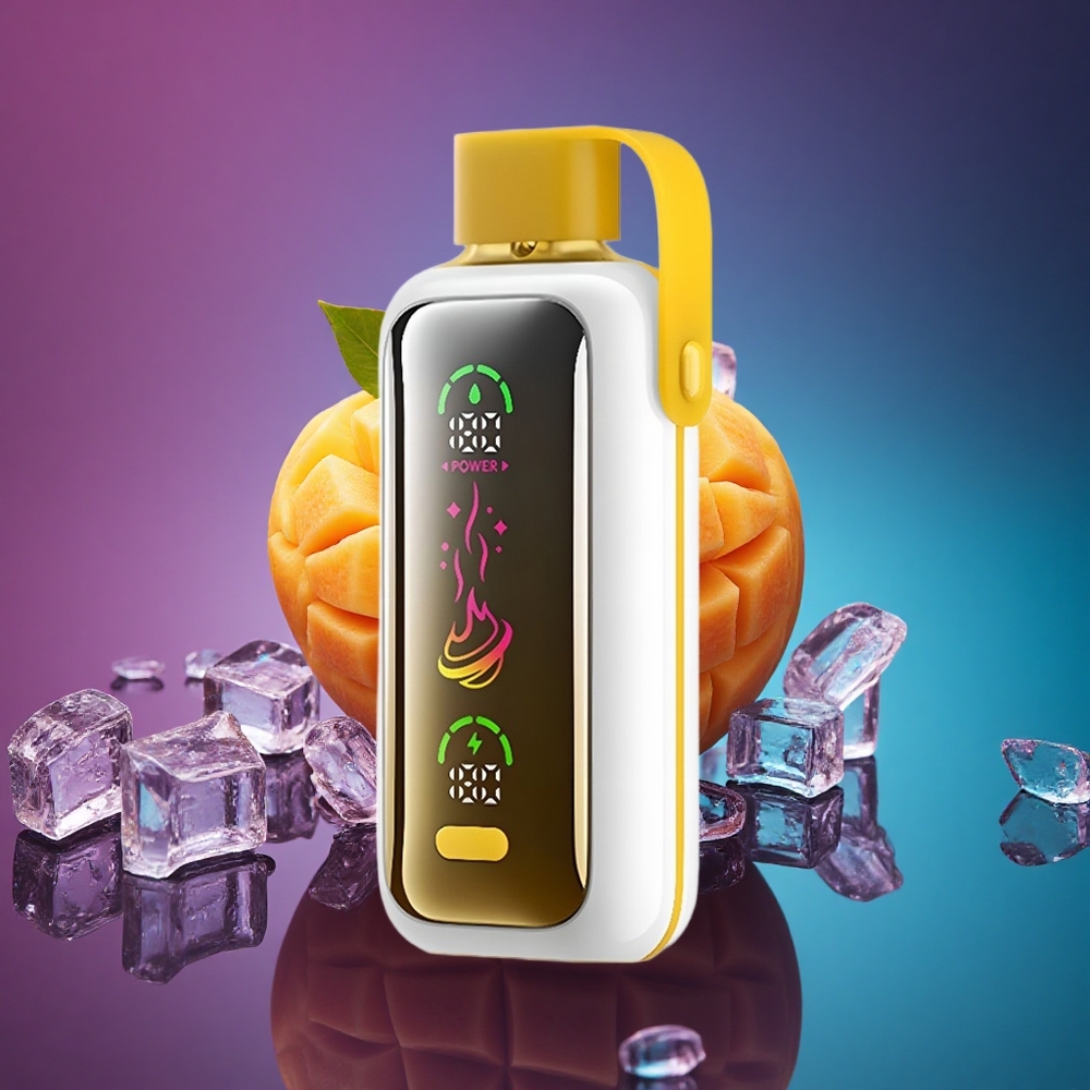 VOZOL Star 20000 Puffs Helado de Mango con Pantalla HD 2.2 y 650mAh