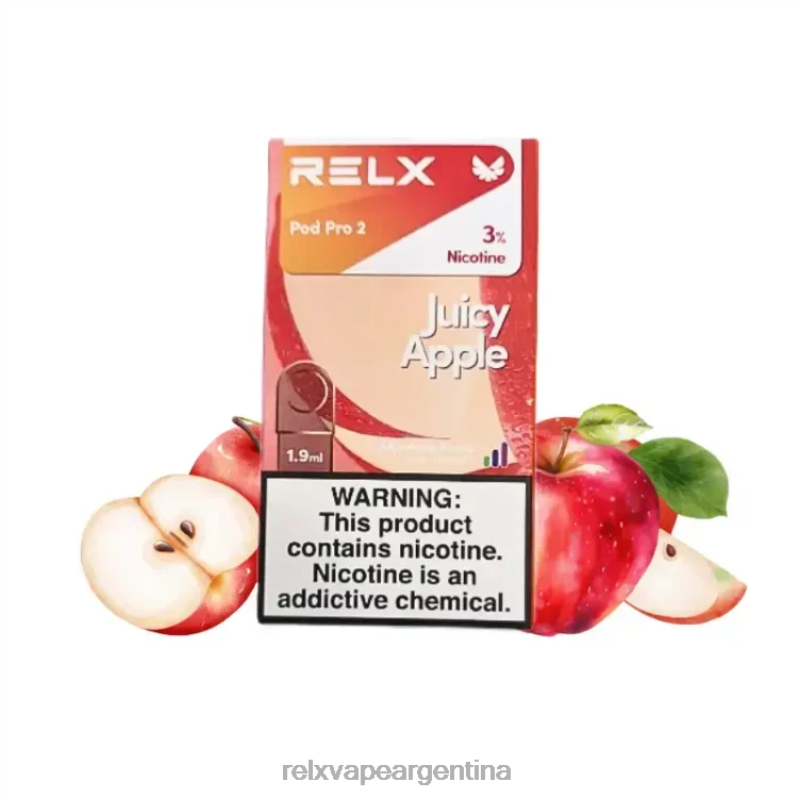 RELX sabores comprar - RELX pod pro 2 - 3 cápsulas RHHHZ95 manzana jugosa