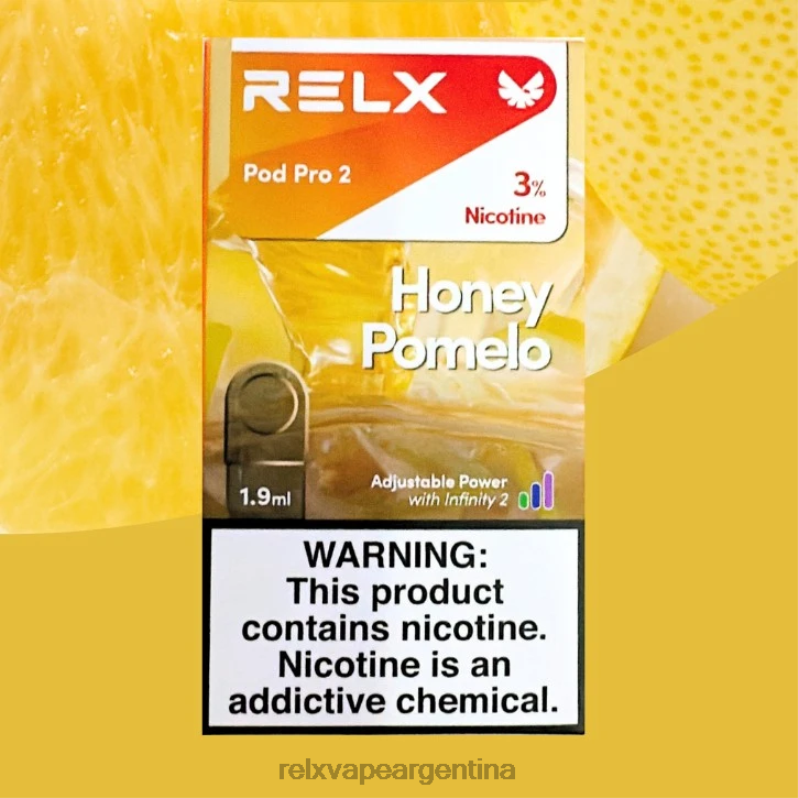RELX vape precio - RELX pod pro 2 - 3 cápsulas RHHHZ120 pomelo de miel