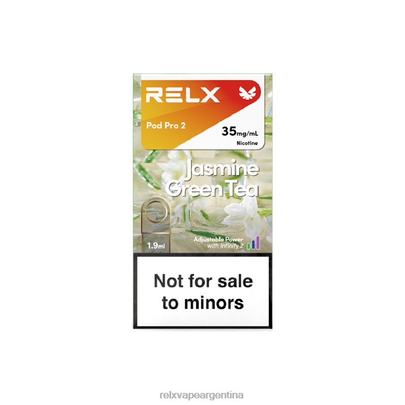 vaporizador RELX precio - RELX pod pro 2 - 3 cápsulas RHHHZ121 té verde jazmín