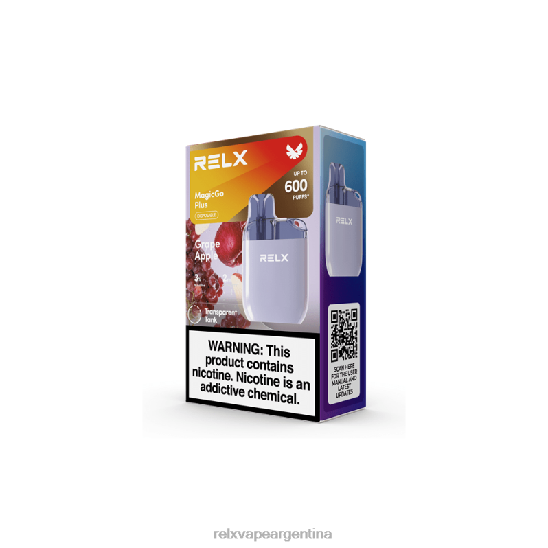 RELX vape Argentina - RELX MagicGo más sa600 RHHHZ57 manzana uva