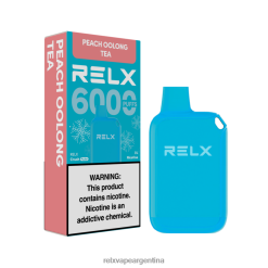 RELX Crush Pocket 6000 helado | RT8J8810 ‎RELX Vape Precio té oolong de durazno