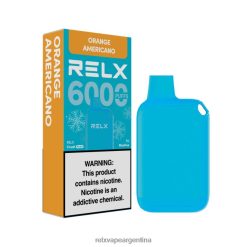 RELX Crush Pocket 6000 helado | RT8J8815 ‎RELX Argentina naranja americana