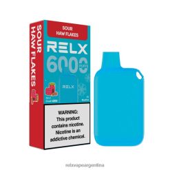 RELX Crush Pocket 6000 helado | RT8J8816 ‎RELX Vape Argentina hojuelas de haw amargo