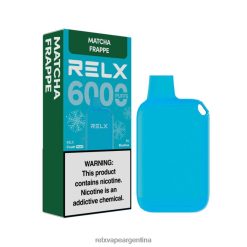 RELX Crush Pocket 6000 helado | RT8J8817 ‎RELX Vape Precio frappé de matcha