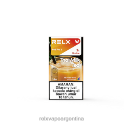 RELX vape Argentina - RELX pod pro 2 - 3 cápsulas RHHHZ117 té con leche tailandés