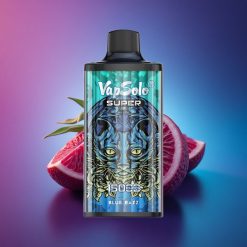 Vapsolo Super 15000 Puffs Azul Frambuesa 40ml 850mAh