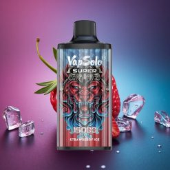 Vapsolo Super 15000 Puffs Helado de Fresa 40ml 850mAh