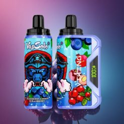 VapSolo VIKING 12000 Puffs Arándano Cereza Mora 22ml Nicotina