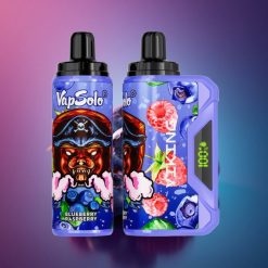 VapSolo VIKING 12000 Puffs Arándano Frambuesa Tipo-C 22ml Nicotina 20mg/ml